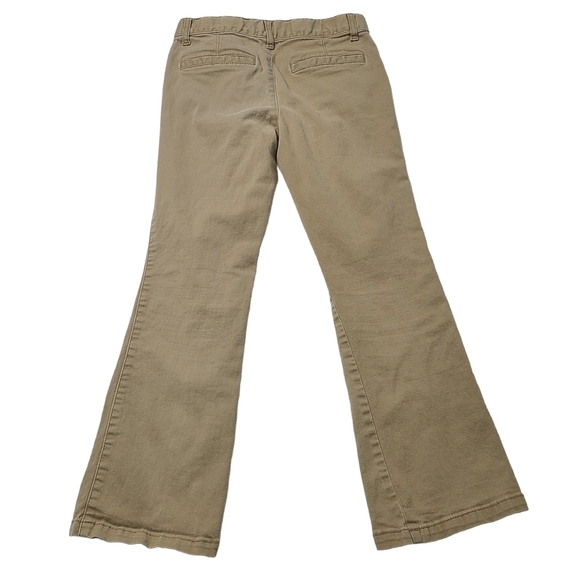 Childrens Place Girls Khaki Adjustable Waist School Uniform Skort Pants 6 X - 7 - Picture 7 of 8